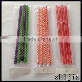 2015 new design colored plastic straw
