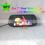 7 Inch Car Rear View Monitor With Bluetooth Handsfree thumbnail-1