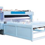 Semi automatic high speed corrugated carton printing machine with slotter