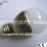 Frosted LED Globe Light Bulb 3W,E27/E14