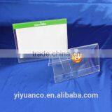 PMMA Poster Holder for Product Propaganda, 6x4 Inch Lucite Sign Holder Display thumbnail-4