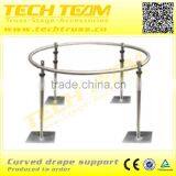 2015Christmas And New Year Hot Sale Pipe And Drape Round Wedding Pipe And Drape Decoration