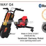 Samway Robot Best Quality Electric Mini Drift Trike Electric Kids Tricycle 200W Drift Flashing Bike