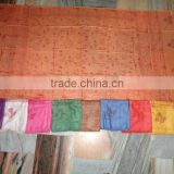 hand printed scarves pareo sarongs
