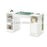 Light Color Collection Craft Table Laminate Writing Desk with Hutch