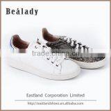 Fashion Snake Leather Flat Casual Sneakers Shoes 2016 Woman thumbnail-4