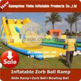 Inflatable Zorb Ball Ramp thumbnail-1