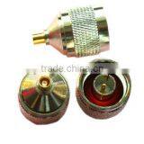 N Male Plug to MCX Female Jack Center RF Coaxial Adapter Connector