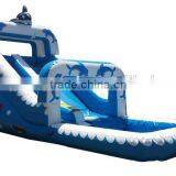 Adult Size Commercial Dolphin Cheap Inflatable Water Slides, Kids and Adults Playground Water Slide Prices thumbnail-2