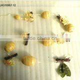 2014 Hot Sale Artificial Polyster 41" Flower& Egg Garland For Christmas And Home Decoration thumbnail-1