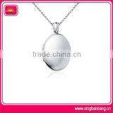 Fashion Elegant Silver Dog Tag Necklace With Plated