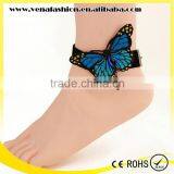 Good Quality Gothic Fancy Butterfly Anklet thumbnail-5