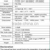 Mobile Transceiver Mini Cheap Car Radio Dual Band Mini Transceiver 136-174MHz 400-470MHz Repeater thumbnail-5