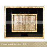 2014 Dark tv Cabinet With Oxhide Leather, JH14-06 From China Supplier-JL&C Furniture thumbnail-2