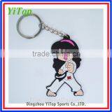 Martial Arts Rubber Taekwondo Keychain thumbnail-5