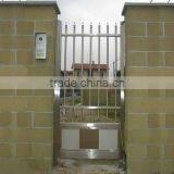Glass Stainless Steel Gate