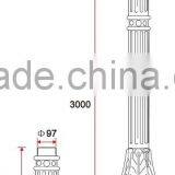 B033-1 Outdoor Sand Casting Aluminum Light Pole Casted thumbnail-2