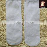 Men Bamboo Fiber Black White Gray Stockings Middle Socks