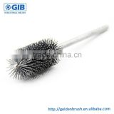 Silicon Carbide Abrasive Tube Brush, Twist Brush, Double Stem, diameter 34 mm