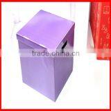 Craft Custom Purple Printing Corrugated Good Paper CMYK Gift Storage Box thumbnail-5