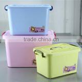 2014 New Design PP Multicolour Plastic Storage Box With Wheels.For Colthes Or Magazines Or Toys.Storage Container thumbnail-1