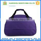 Cheap Custom Purple Printed Waterproof Nylon Travel Bag Logo thumbnail-2