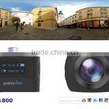 PDV1800 360 Degree Panorama sport action camera with 230 degree wide angle lens