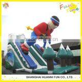 2015 Hot Sale PVC 0.55mm Dophin Inflatable Water Slide Price thumbnail-2