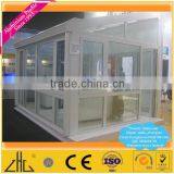 Wow!!clear Anodize Aluminium Extrusion for Office Partition, Greenhouse Aluminium Profile, Matt Black Anodised Aluminium Profile thumbnail-6