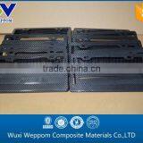 Twill Glossy US Style Carbon Fiber Car License Plate Frames thumbnail-1