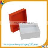 Orange Paper Packaging Gift Fancy Jewellery Box thumbnail-4