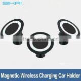 360 Rotating Magnetic Stand Holder Qi Wireless Charger for IPhone 5 6 6S Magnetic Wireless Charger thumbnail-1
