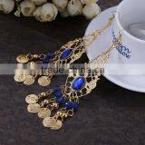 NEW National Wind Retro Earrings Belly Dance Latin Dance Diamond Earrings YIWU Factory Wholesale thumbnail-3