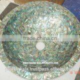 Bathroom Decorative Abalone Natural Stone Sink Bowl