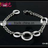 2015 Hot Sale Link Charms,bracelet Collection,fashion Bracelet White Ceramic thumbnail-1