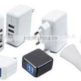 5V 1A 2A 3A Multiple Usb Port Wall Plug Laptop Keyboard to Usb Adapter thumbnail-1