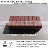 Anti-UV WPC Wood Fiber Deck Flooring Board / Fire and Moisture Resistant