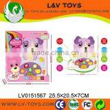 LV0151576 Made in China Yellow Toy English Spanish B/O Baby Organ With IC Light Music Sound thumbnail-4