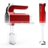 Europe Dot Design Dough Mixer and Handblenders Set Colour Red thumbnail-1