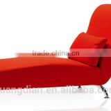 cowhide fabric lounge chair bedroom furniture LC7004