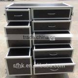 ATA Road Drawer Case With Side Desk and Flexiable Panel-- 8 Drawers,3x2U,3x3U,2x4U thumbnail-2