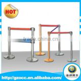 High quality maintain order retractable bank queue barriers