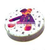 Police Bear Cookie Tin Box