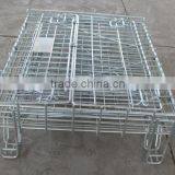Best-selling Metal Wire Mesh Container With 4 Legs Metal Storage Cage thumbnail-6
