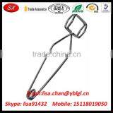 Nickel Coating Metal Wire Clamp With Spring Holder