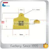 UHF RFID Animal Ear Tags With Barcode /qr Code for Tracking Identification Management thumbnail-1