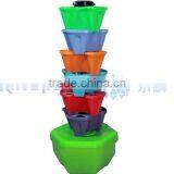 Soilless Cultivation With Tower Hydroponic Shelf thumbnail-1