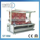 Suntech Textile Roll Rolling and Measuring Machine with Linear Textile Roll End Cutter