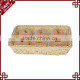 Eco-friendly Washable Plastic Rattan for Supermarket Kitchen Fancy Cheap Wholesale Baskets thumbnail-2