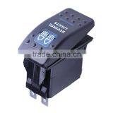 Waterproof 12V 20A Bar ARB 5P Push Rocker Toggle Switch Blue LED Light Car Sales thumbnail-1